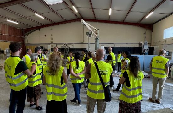 Visite de l'entreprise "Le Comptoir des Pierres"